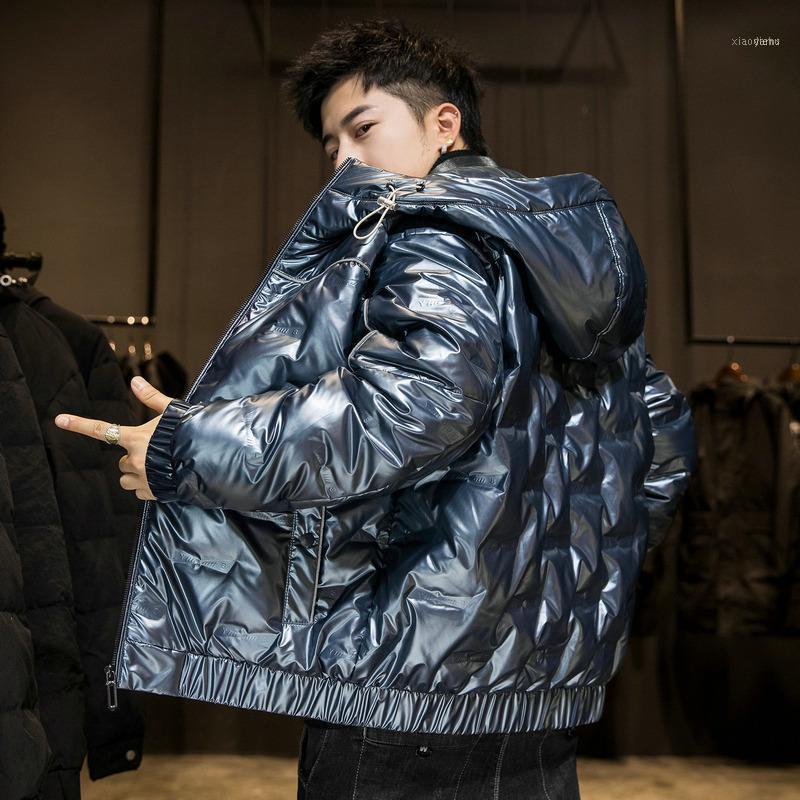 

Men's Down & Parkas 2021 Winter More Logo Tooling Bright Face Cotton-padded Jacket Fashion Coat Has Quality Inspection1, Black