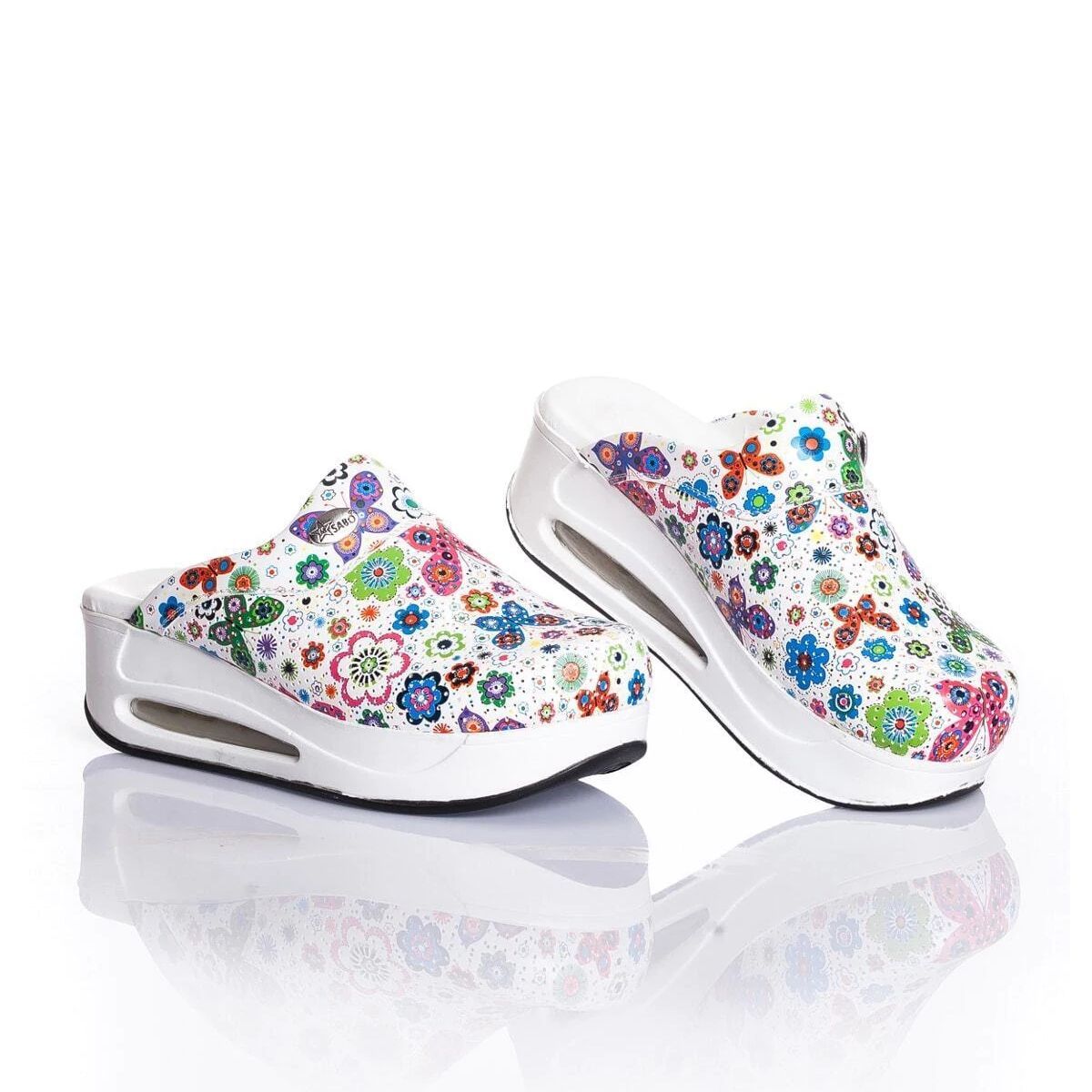 

Orthopedic Sabo Slippers 2021 Women Comfortable Comfort Nurse Hospital Cook Work Quality Sandals, 099