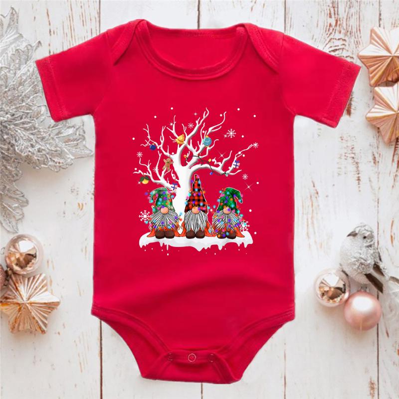 

Rompers 2021 Merry Christmas Toddler Bodysuit Cozy Baby Girl Body Set Casual O-neck Romper Infant Outfits Red Born Boy Clothws, 10-21xx7086-hy-red