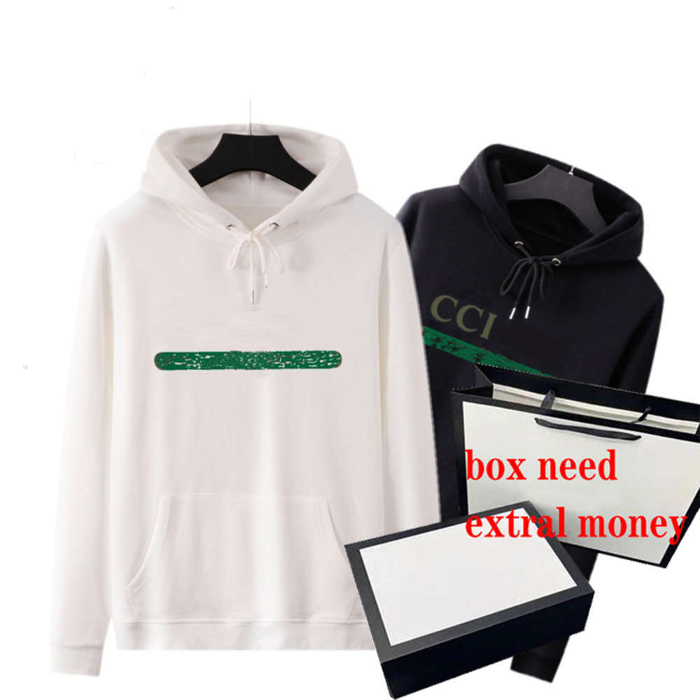 

men's Clothing Tops Long sleeve Hoodies Fashion Letter Printing Sweatshirts Good Quality Street Style Oversize 9R0X, Black