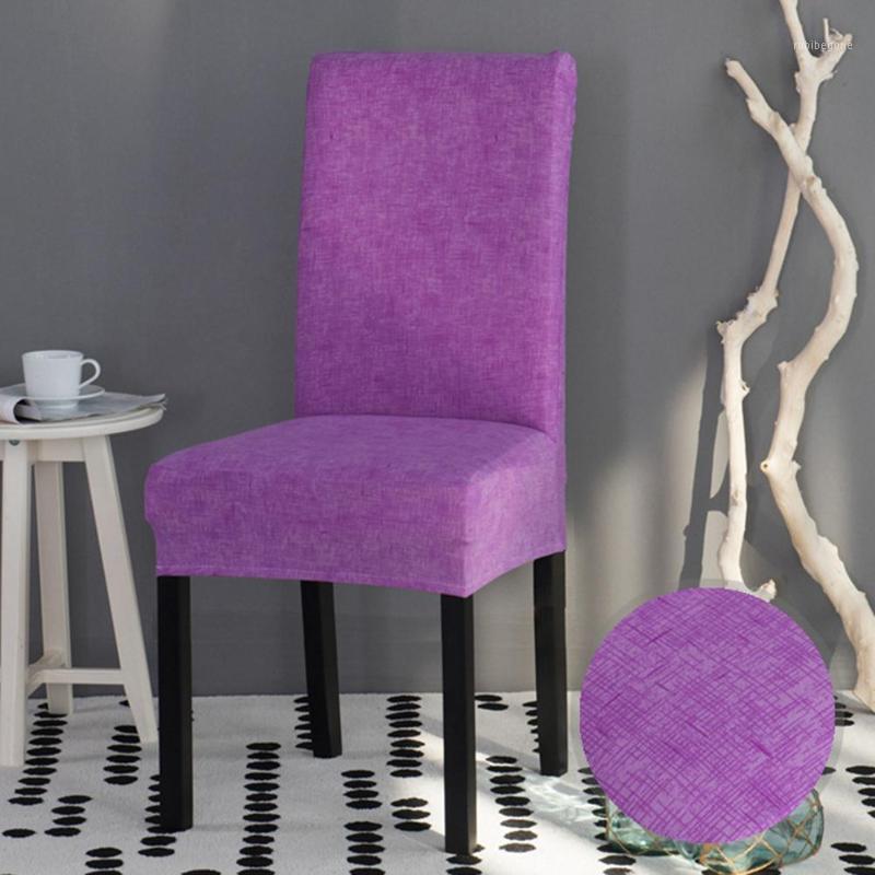 

Brief Elastic Printing Dining Chair Slipcover Modern Removable Anti-dirty Kitchen Seat Case Stretch Cover For Banquet Covers