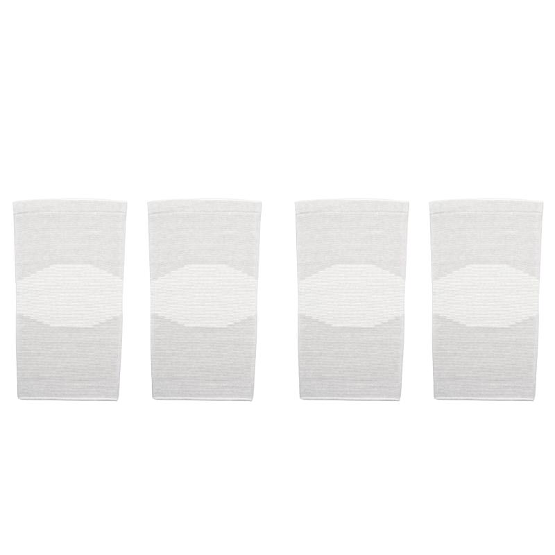 

Elbow & Knee Pads 2 Pairs Of Breathable Sleeve Fitness Supporting, Black;gray