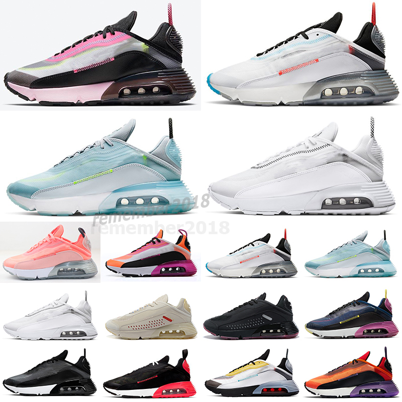 

2021 36-46 Top quality cushions 2090 athletic Running shoes for men women Brushstroke White Red Black Be True USA Sail Ghost Praia Mens re0, 17 40-46