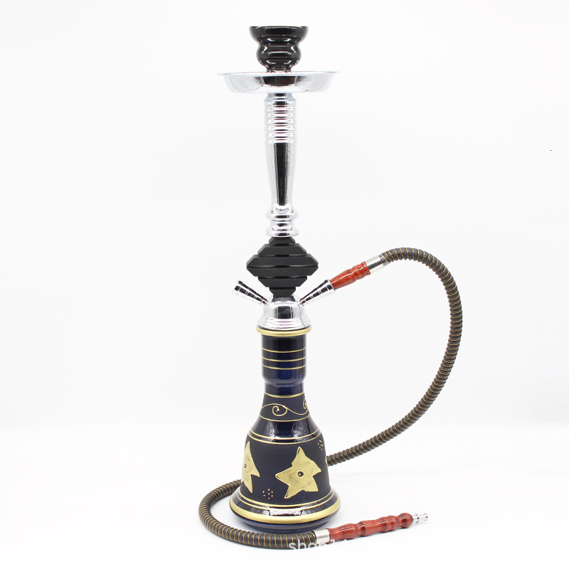 

Hookah Set Full of Arab Metal Acrylic Household Glass Pot Accessories