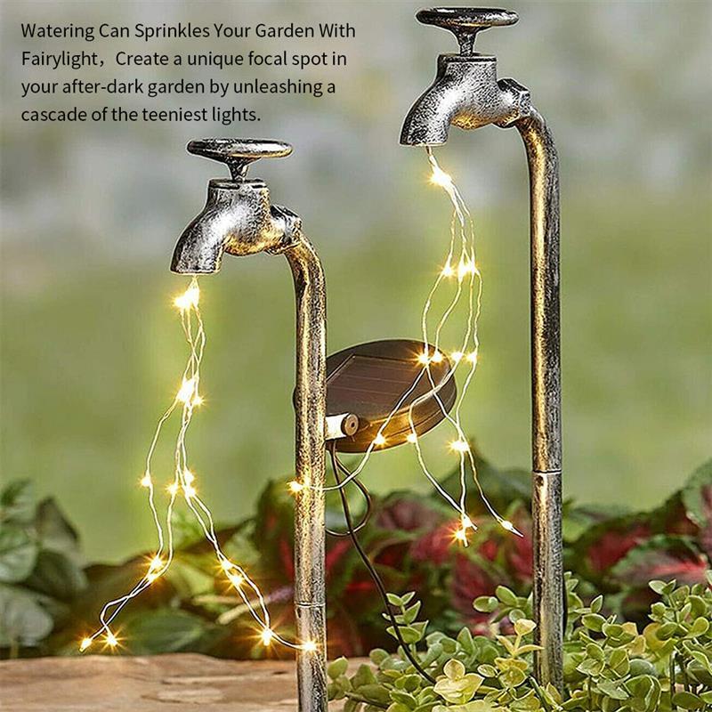 

Strings High Quality Garden Watering Lamp Solar Power Can String Light LED Decoration Lawn Yard Art Outdoor Decor Home