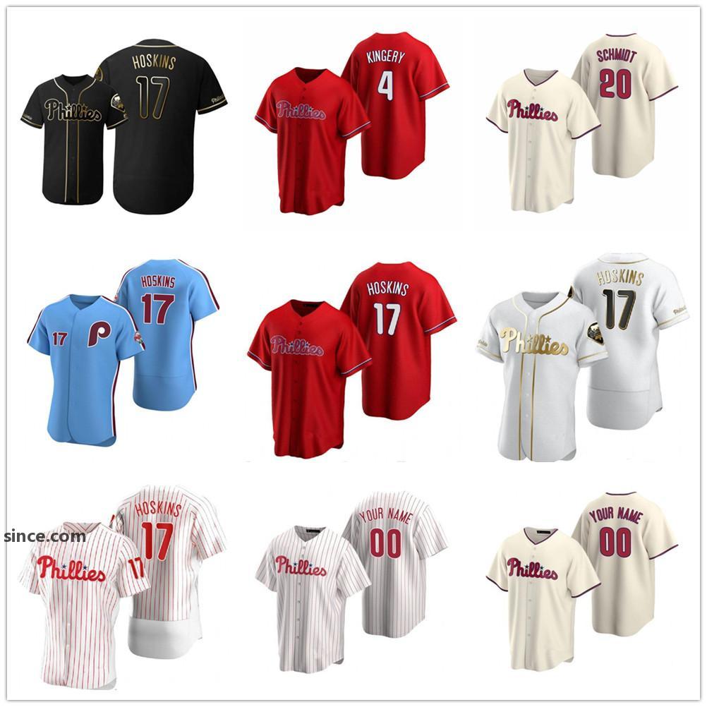 

Custom Philadelphia 2021 Phillies Baseball Jerseys 3 Bryce Harpe Rhys Hoskins 27 Nola JT Realmuto Men Women Youth kids jersey stitched s-6xl, Blue;black