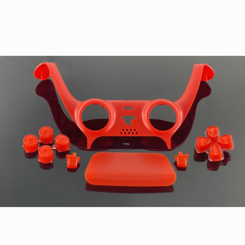 

Gamepad Cover For PS5 Front Middle Controller Replacement Decorative Shell With ABXY + 1 2 Key Joypad Games Accessories Game Controllers & J