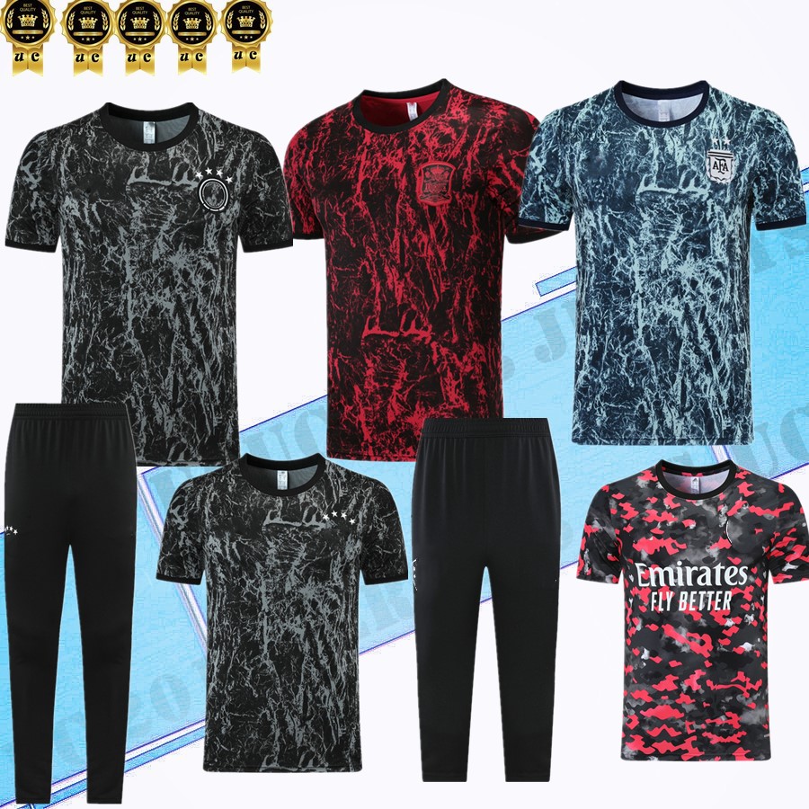 

2021 Training PRE MATCH Soccer Jerseys ARGENTINA S-pain DE T-shirt Men COLOMBIA Madrid 2022 Football Shirts train wear, A r g e n t i n a
