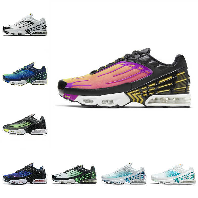 

Top Quality Tn Plus 3 Tuned III 3s Men Sports Shoes Laser Blue White Aquamarine Obsidian Hyper Violet Deep Parachute Ghost Green Triple, Plus30036