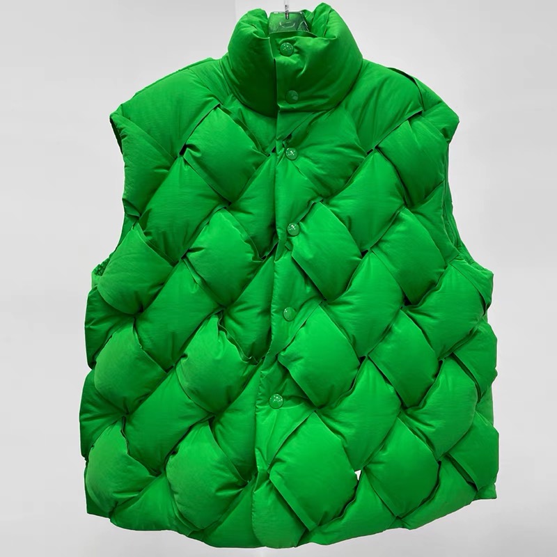 

2021- 90% white goose down jackets men and women lastest top vest,, Black
