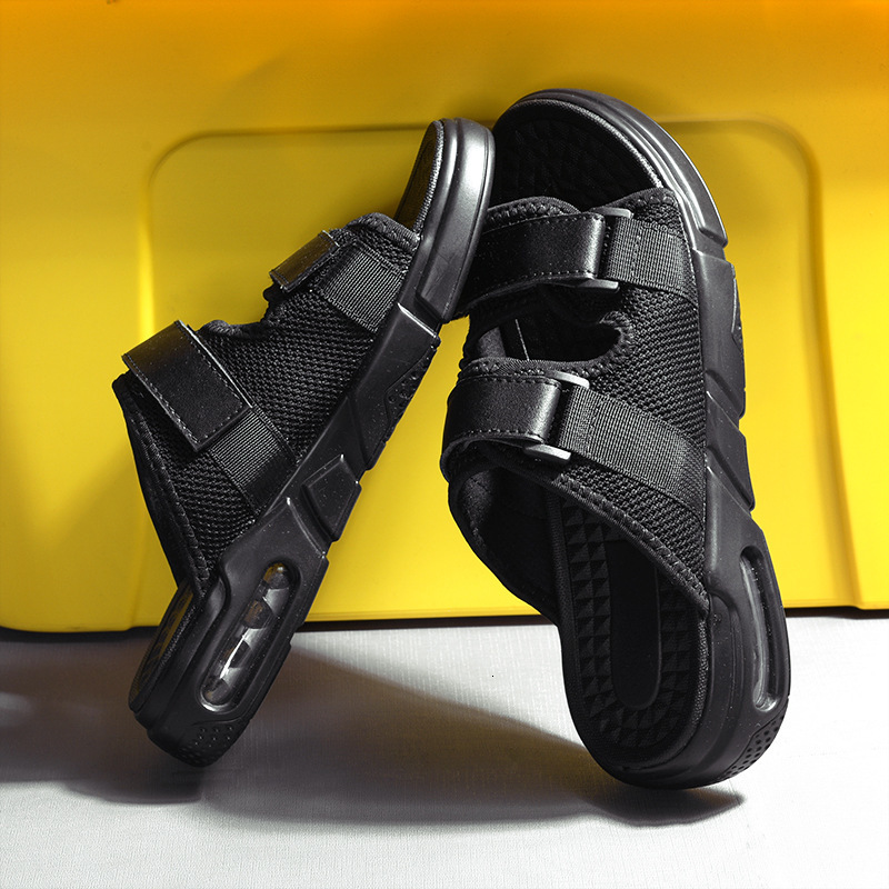 

Slippers Sandals men's summer Ao like the same air cushion slippers trend casual beach shoes Korean sandals DPIH, 1# shoe box