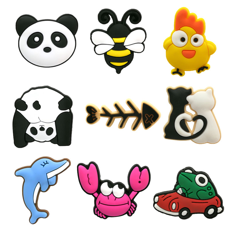 

animals fog croc Charms Soft dog Pvc Shoe Charm Accessories Decorations custom JIBZ for clog shoes childrens gift