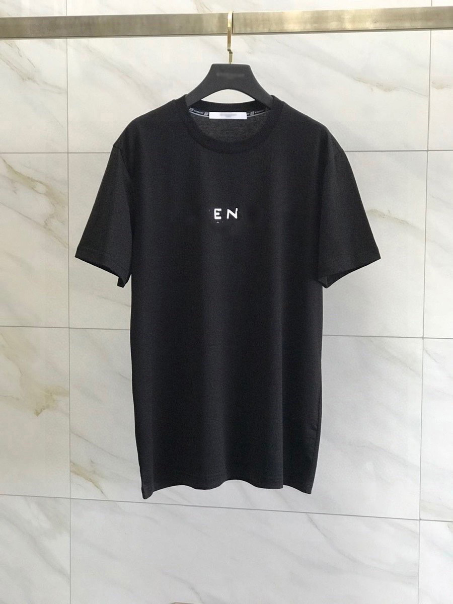 

The New Summer Mens Designer T Shirt Casual Man Womens Tees With Letters Print Short Sleeves Top Sell Luxury Men'st shirts Hip Hop clothes, Beige