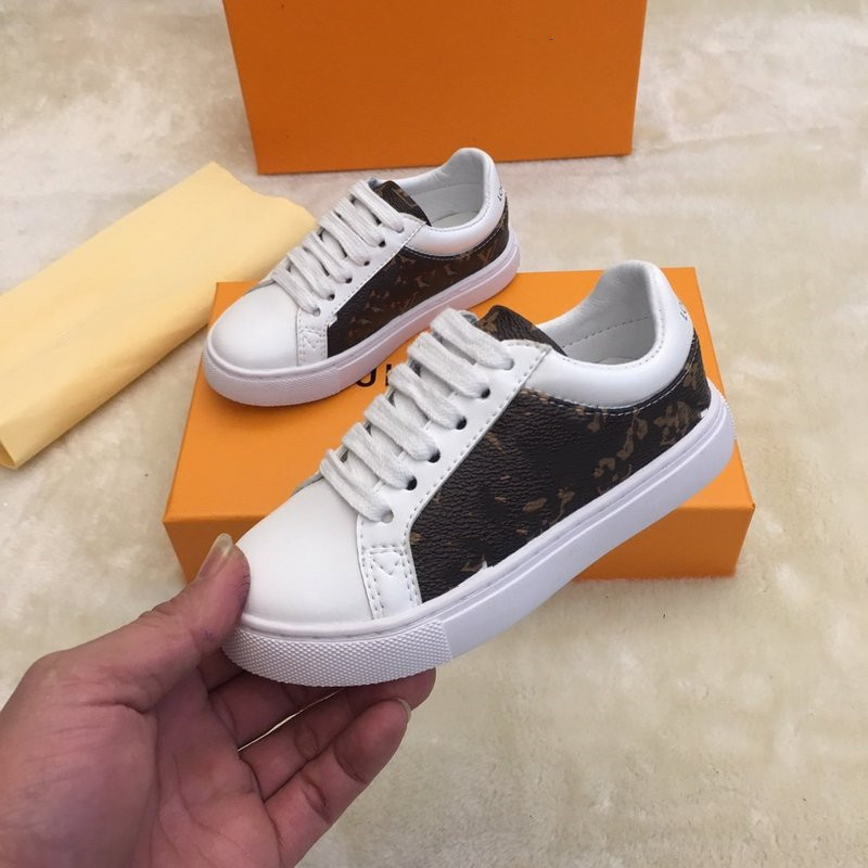 

Children Designer ShoesToddler Sneakers Fashion Patchwor Letter Printed High Quality Outdoor Sport Running Walking Shoe Boys Girls Non-Slip Casual Sneaker, #01