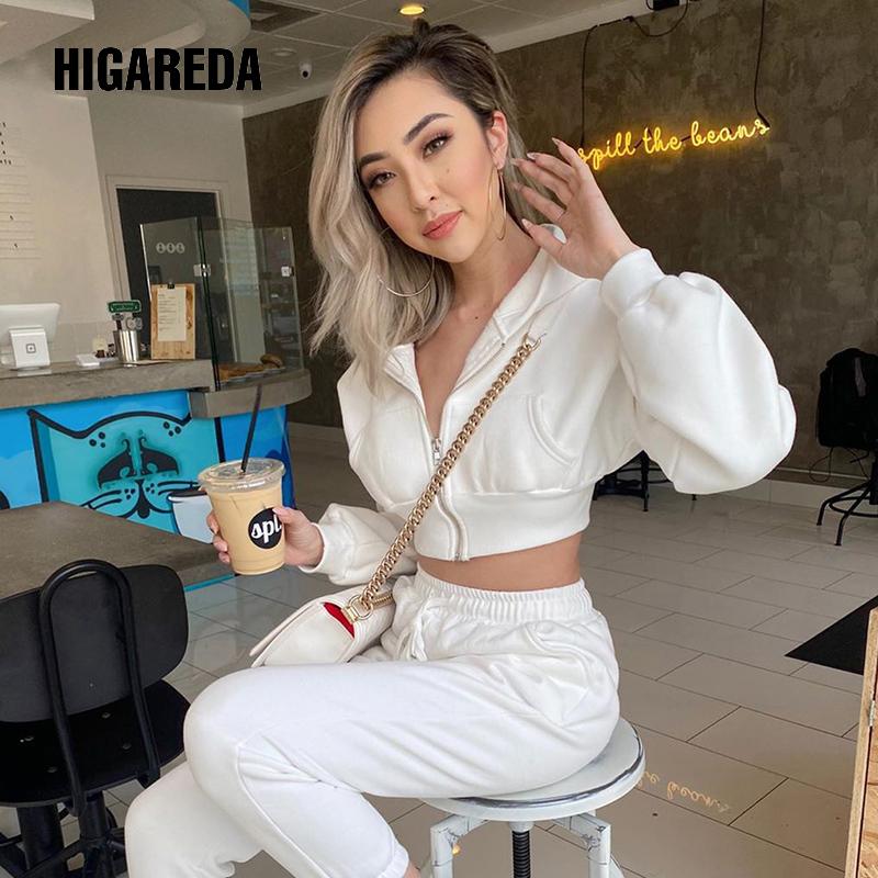 

Women' Hoodies & Sweatshirts 2021 Long Sleeve Zip Up Hooded Crop Top Autumn Winter Women Fashion Streetwear Outfits Coat Cropped Jacket, Black