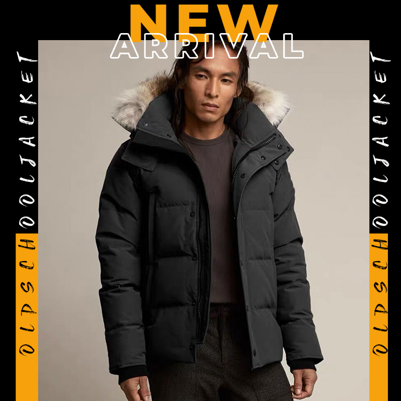 

Parker men's down jacket winter fur coat clothing fashion design quality good zipper long sleeve casual street outdoor warm hood thick cotton, Photo color