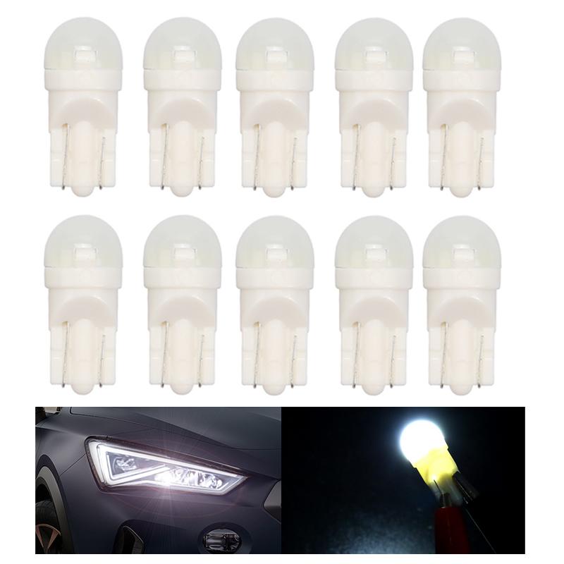 

Car Headlights Led Width Small Light T10 W5W Cob Silicone Short Type License Plate Reading Modified