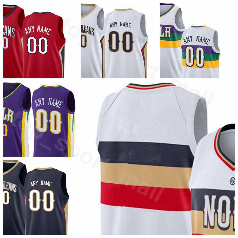 

Screen Print Basketball Jrue Holiday Brandon Ingram Jersey Lonzo Ball JJ Redick ETwaun Moore Nickeil Alexander-Walker Man Woman Youth, Men new