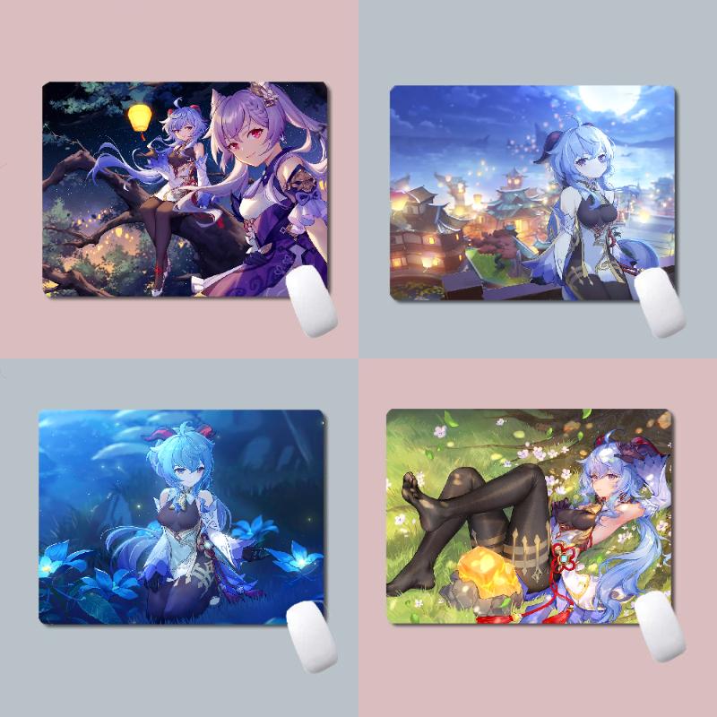 

Mouse Pads & Wrist Rests Genshin Impact GanYu Game Gaming Pad PC Mousepad Cartoon Rubber Office Keyboard