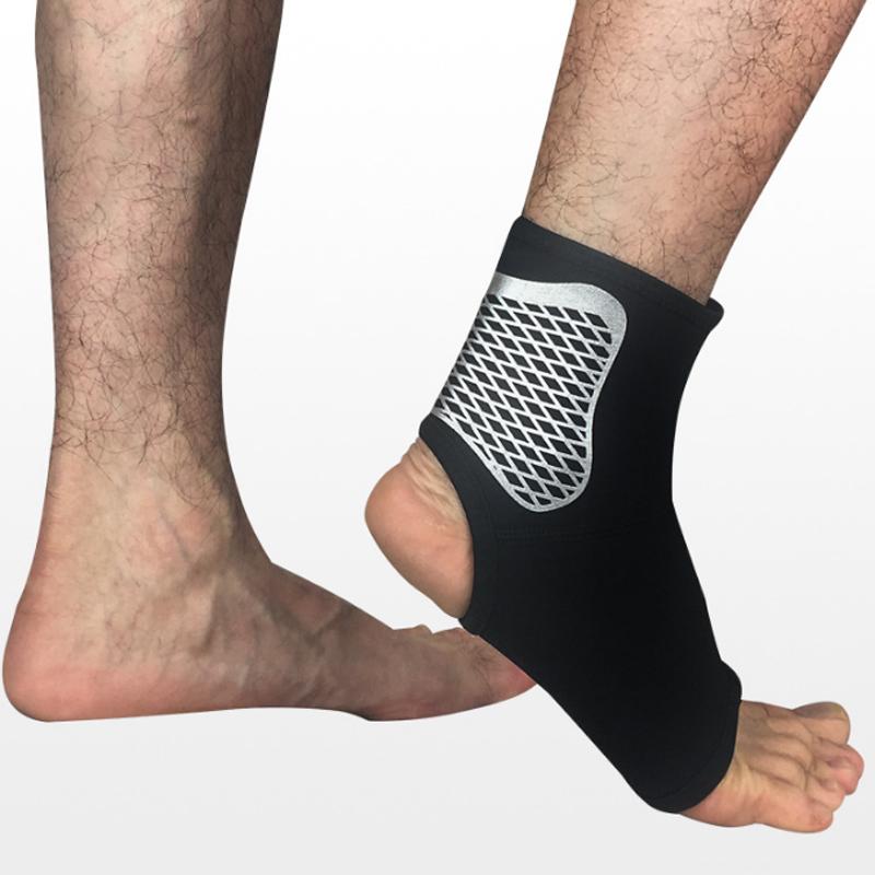 

Ankle Support Protection Sport Elastic Foot Brace Protector Basketball Running Anti Sprain Fashion, Black