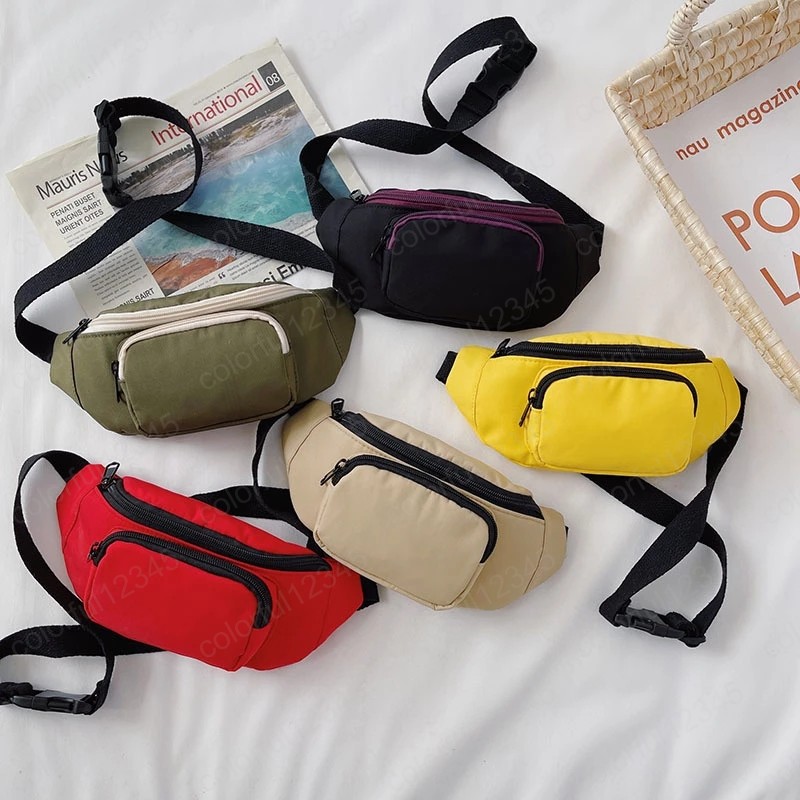 

Kids Mini Waist Bag Cute Child Belt Bag Fanny Pack Boy Girl Pures Toddler Crossbody Bag Baby Pillow Shipping Bags, As picture