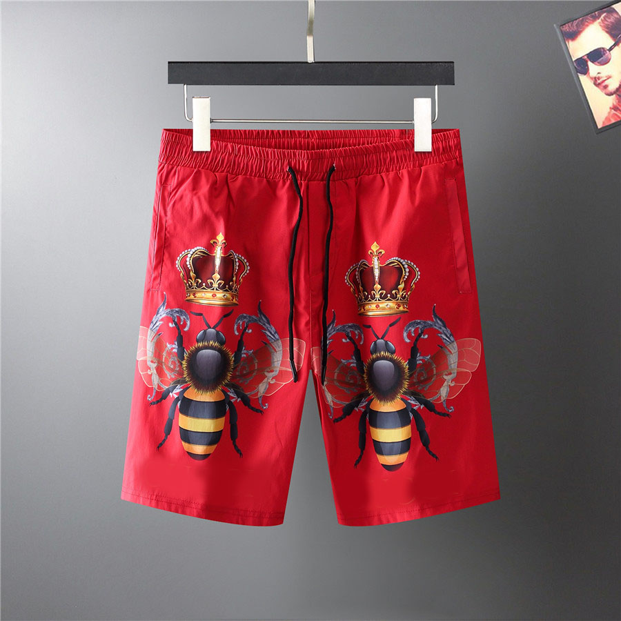 

Wholesale Summer Fashion designer short Quick Drying SwimWear Printing Board Beach Pants Men Mens Swim Shorts7489, White;black