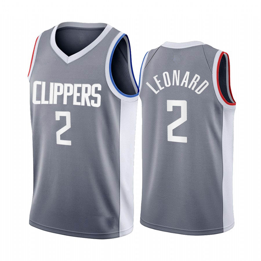 

2020-21 LA Clippers MEN Paul George Lou Williams Kawhi Leonard Earned Edition basketball Jersey, Black
