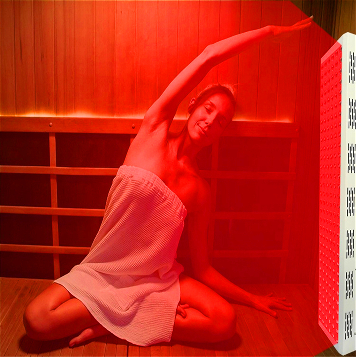 

300W 1500W RED Light LED Facial Lights Photon Therapy Machine For body face skin rejuvenation Acne Freckle Removal salon beauty