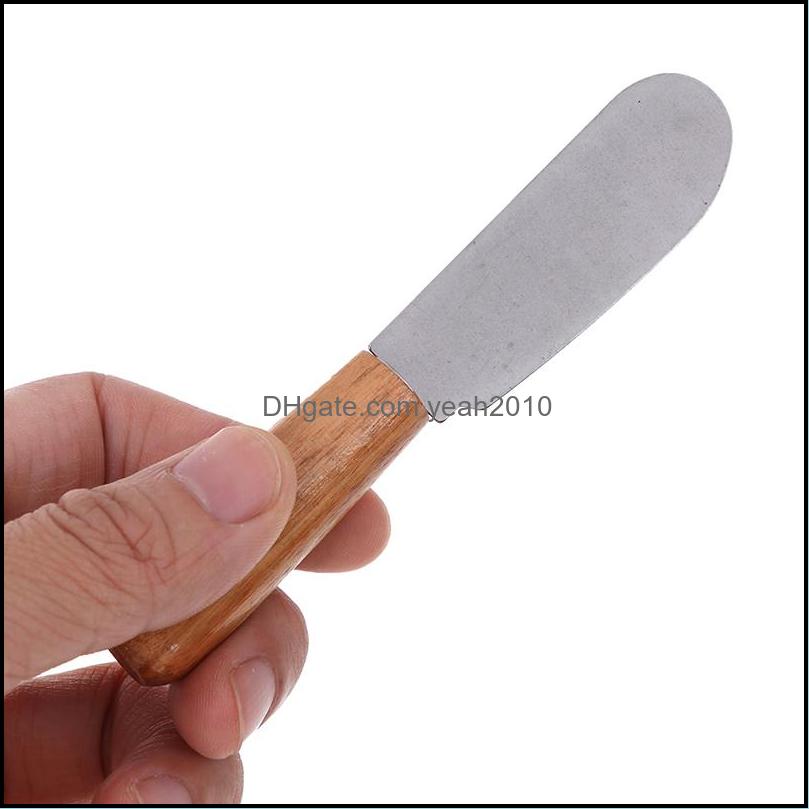

Tools Kitchen, Dining Bar Home & Gardenmini Sandwich Spreader Butter Cheese Slicer Stainless Steel Spata Kitchen Tool With Wooden Handle Che