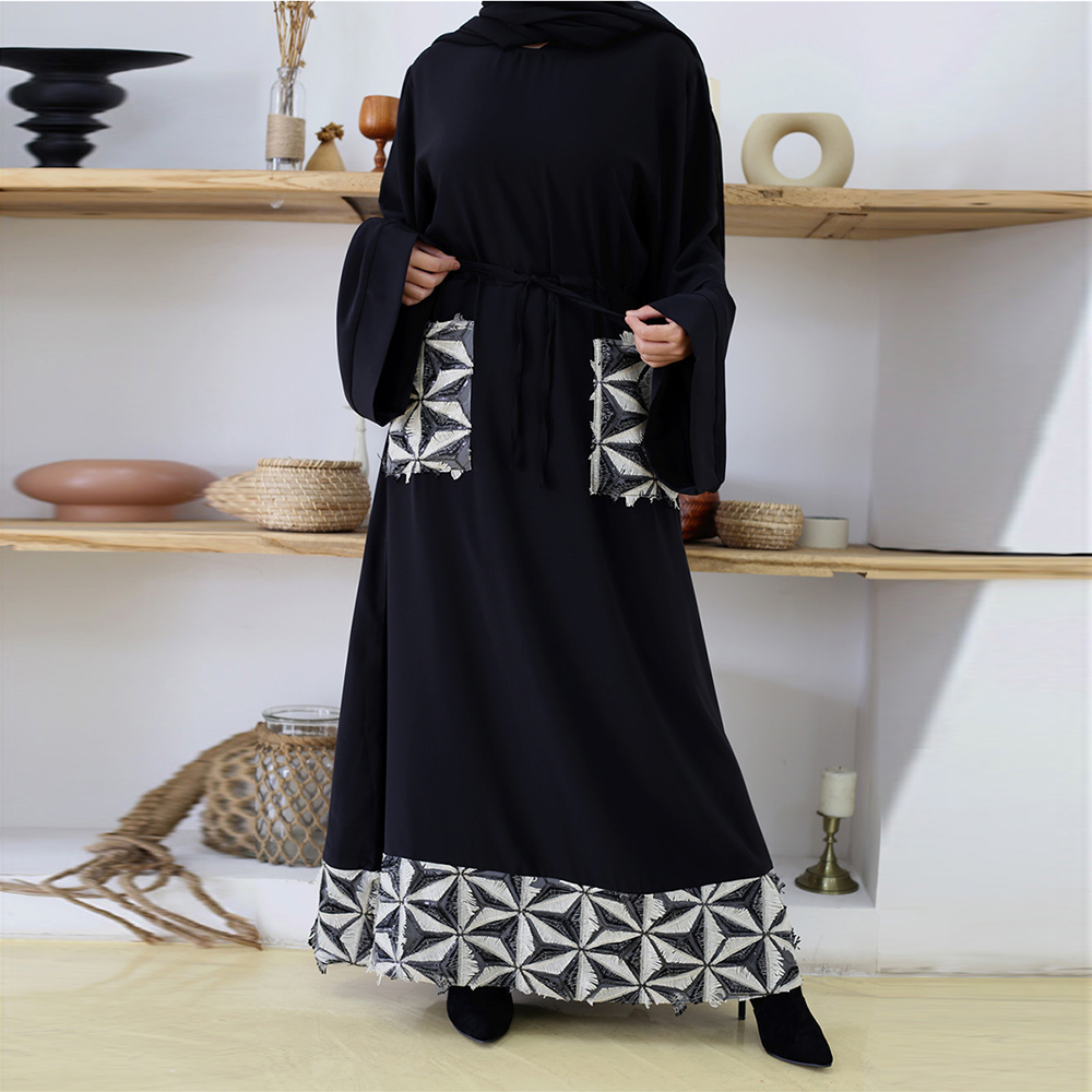 

Abaya Dubai Turkey Hijab Muslim Dress Kimono Turkish Islamic Clothing Maxi Dresses Abayas For Women Vestidos Mujer Robe Musulman