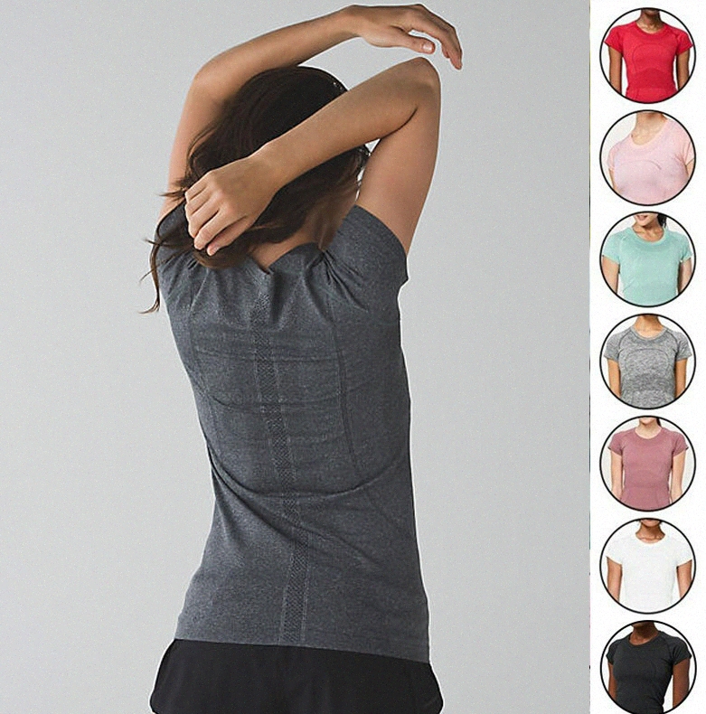 

Lu Yoga Womens lulu Swiftly Shirts Tech T shirt Short Sleeve Crew 2.0 t-shirts tshirt Sport Outdoor Outfit 55su#