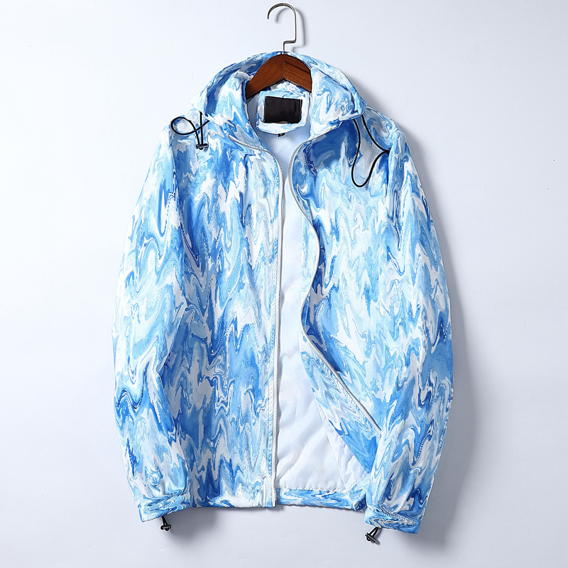 

Fashion Mens Jacket Goo d Spring Autumn Outwear Windbreaker Zipper clothes Jackets Coat Outside can Sport Men's Jacketsy