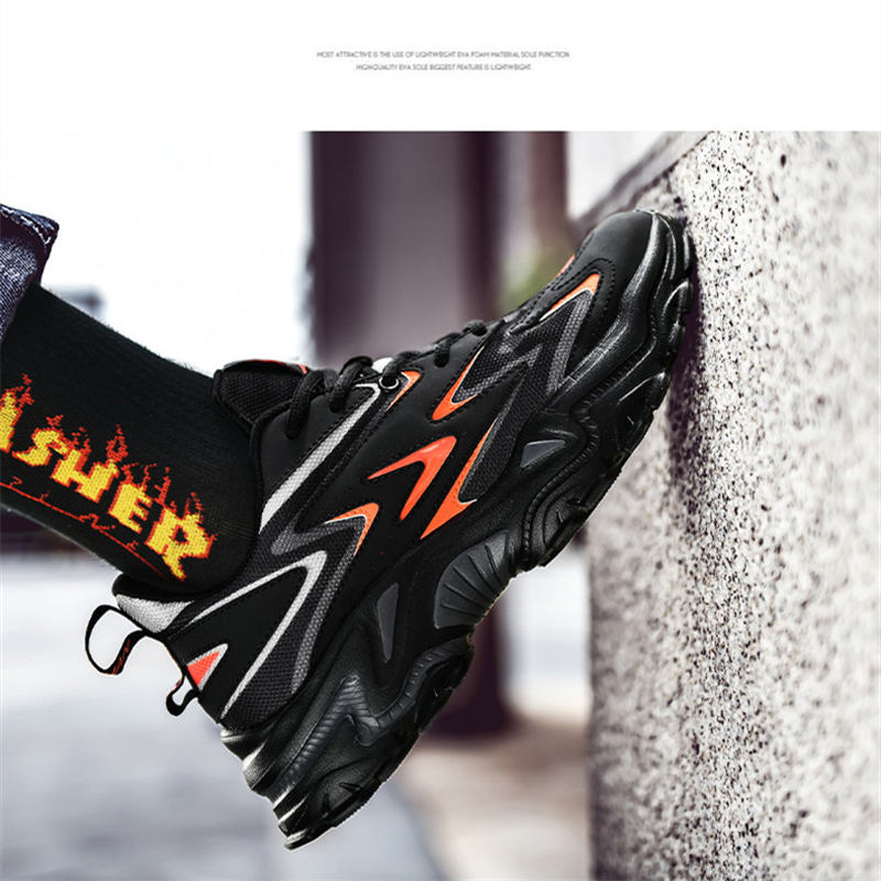 

2021 Running Shoes Thick-soled Tennis men white black summer Korean fashion casual shoe large size breathable sneakers run-shoe #A00014