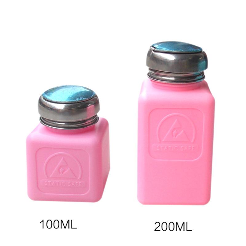 

Professional Hand Tool Sets 180ml ESD Bottle Alcohol Storage Cleaner Soldering Paste Flux Press Metal Cap For Phone Tablet PC Repair