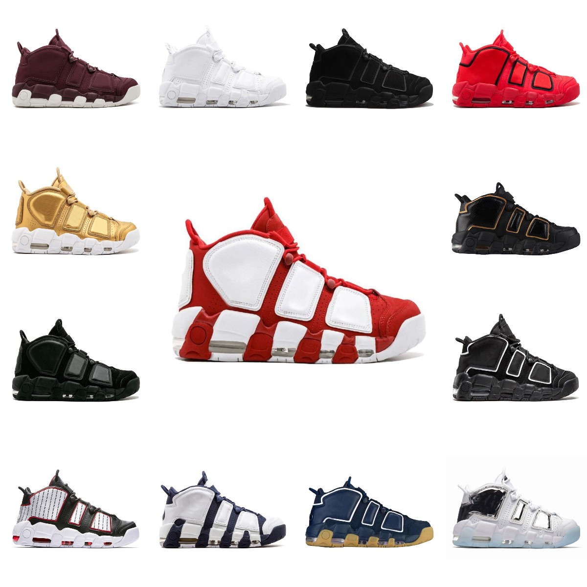 

luxury New Barrage Mid 96 QS OG Scottie Pippen Basketball Shoes Hyper Grape Purple Raptors Black White Yellow Boys Mens Shoe Designer Sneakers, Colour-#25