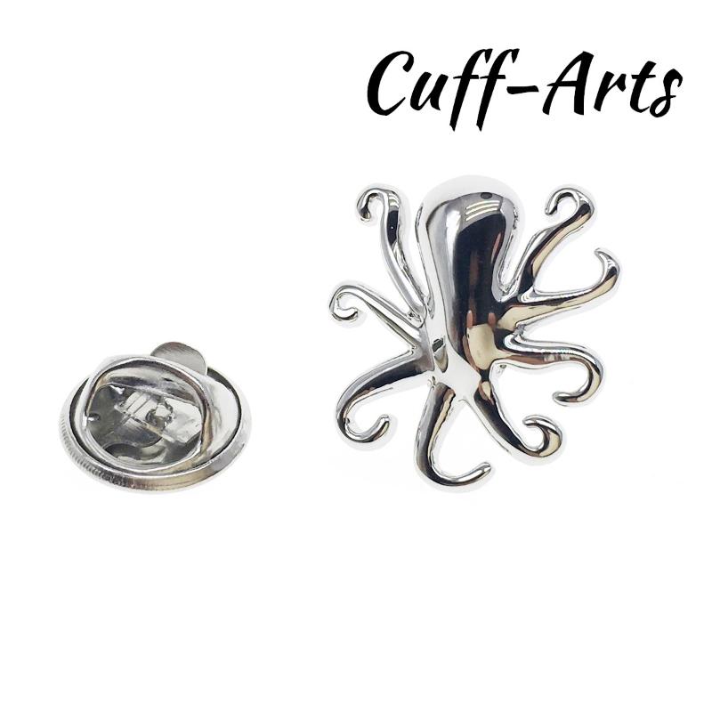 

Pins, Brooches Brooch Lapel Pin For Men Badge Octopus Novelty By Cuffarts P10307