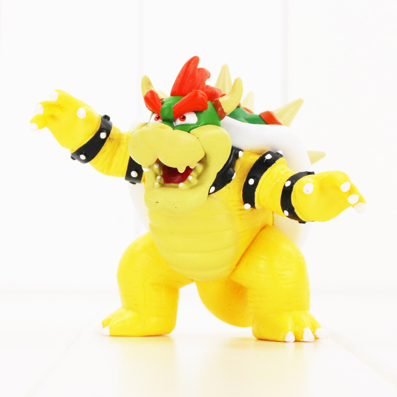 

12cm 10 styles PVC Toy Yoshi Bowser Koopa Princess Peach Acton Figures