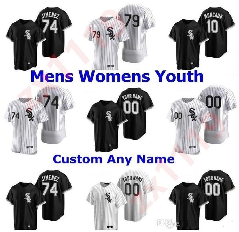 

20 21 Chicago Men Women youth kids White Sox Carlton Fisk #79 Jose Abreu 45 Michael 35 Frank Thomas Stitched Baseball Jerseys, Blue;black