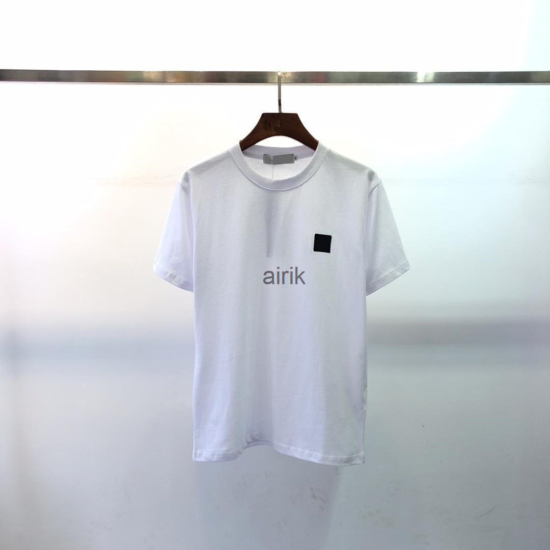 

Designer Fashion Men's T-shirt Ishixia Island Fashion Designer Top Luxury Letter Embroidery Shirt Men's Clothing Short Sleeve Women's T-shirt, Yellow