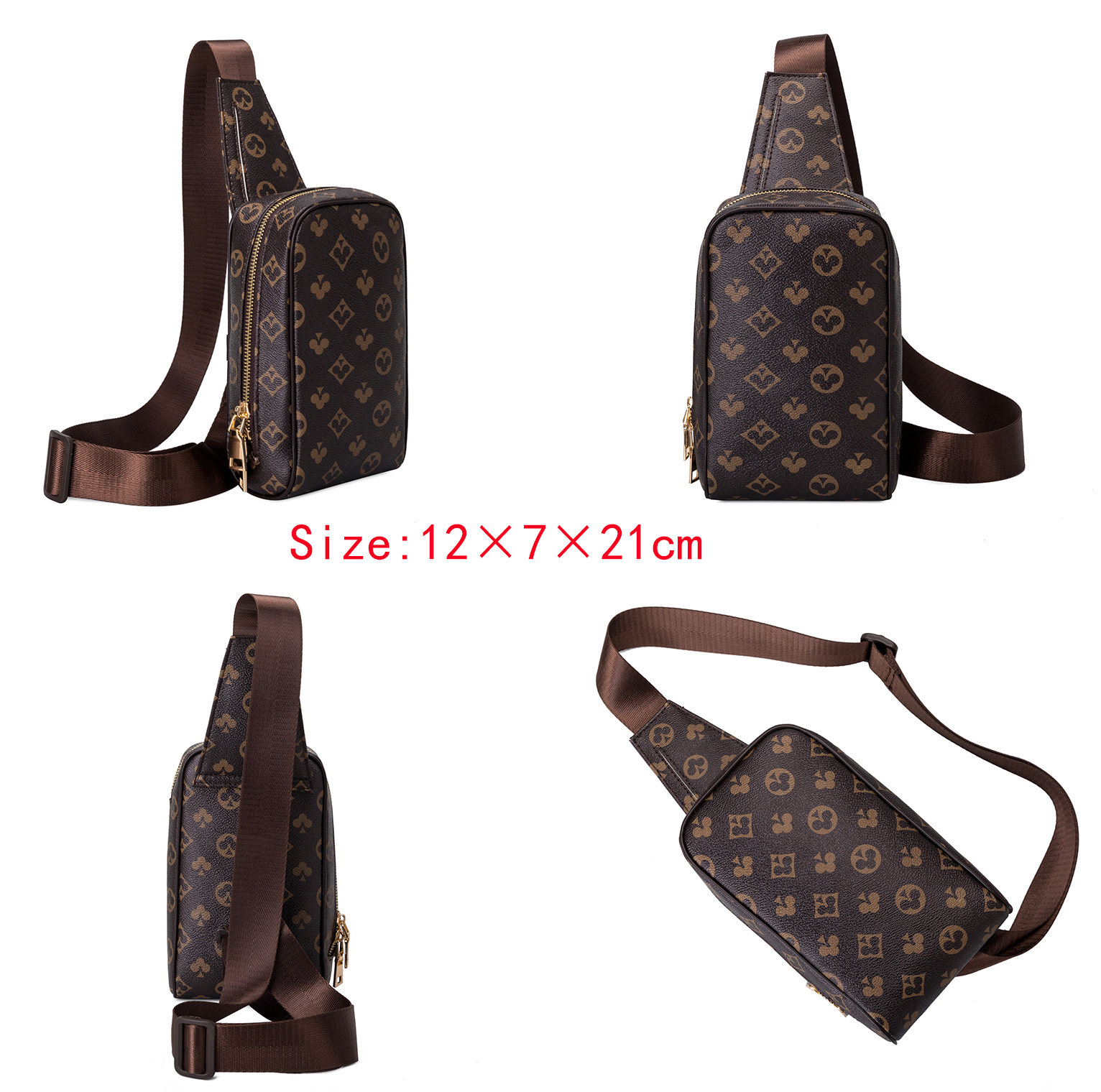 

Top Quality New Men's small Cross Body chest bag single shoulder bags women's handbag capacity multifunctional backpack fashion Korean Style handbags, Other extra fees
