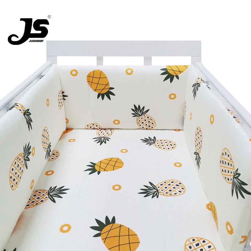 

Bedding Sets Jusanbaby Baby Crib Fence Born Drop-proof Cotton Guardrail Bed Printing