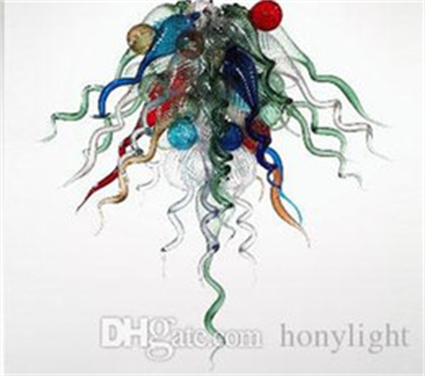 

Small Cute Chandelier Lamp LED Bulbs Energy Saving Light Source Style Hand Blown Glass Art Decorative Mini Smart Chandeliers