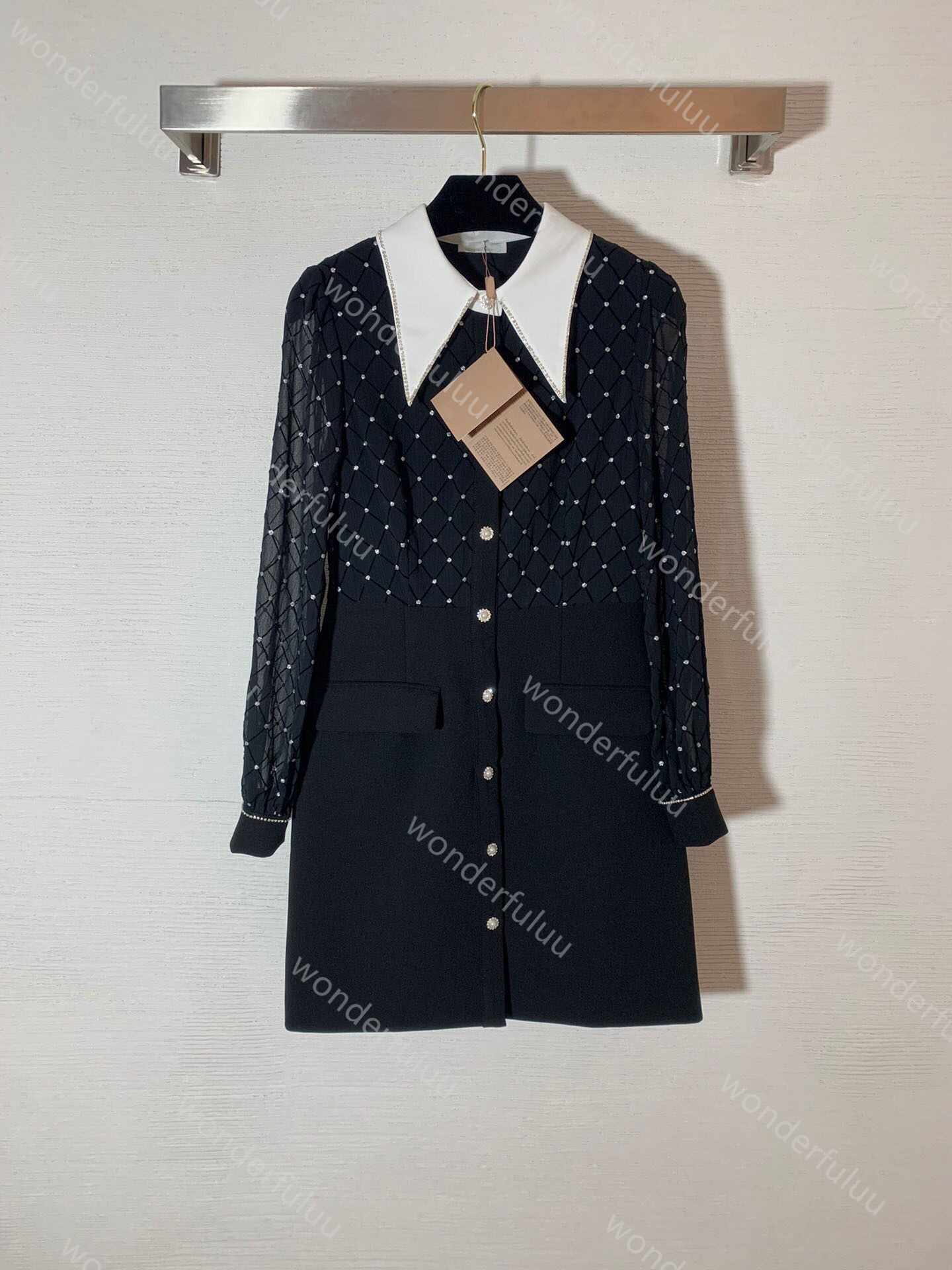 

2021ss womens casual dress Fashion Women Designers Clothes for office skirt Great quality cotton lady prom dresses does not shrink JFW2, Black;gray