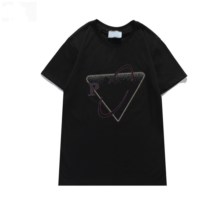 

2021 Luxur Summer Men T Shirts Cotton TShirts Solid Color Short Sleeve Tops Slim Breathable Men's streetwear Male Tees size S-XXL Man clothes, White;black