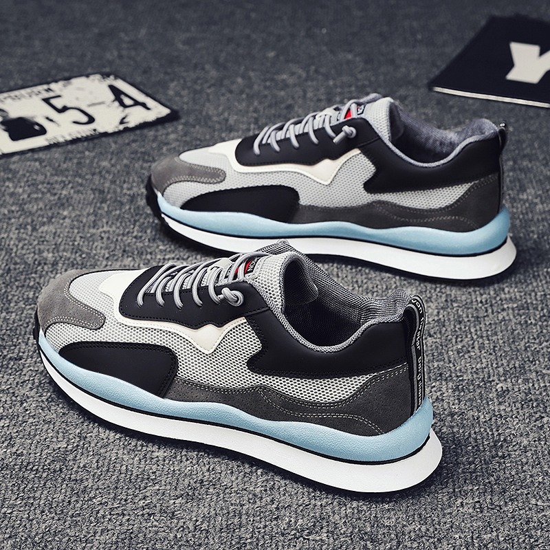 

2021 High Quality Womens Mens Running Shoes Fashion Student Outdoor Sports Sneakers Black Grey Size Eur 39-44 Code 74-S225