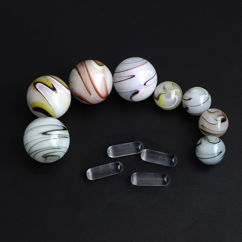 

DHL!!! Beracky Glass Smoking Terp Slurper Pearls Set With 22mm 14mm Solid Marble Pill For Slurpers Quartz Banger Nails Water Bongs Dab Rigs