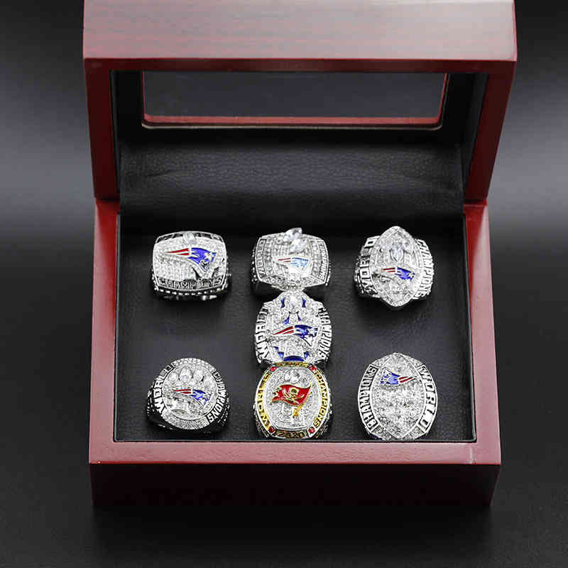

Ring 2021 Super Bowl Brayton Mvp England Patriot Tampa Bay Pirate 7 Championship Set
