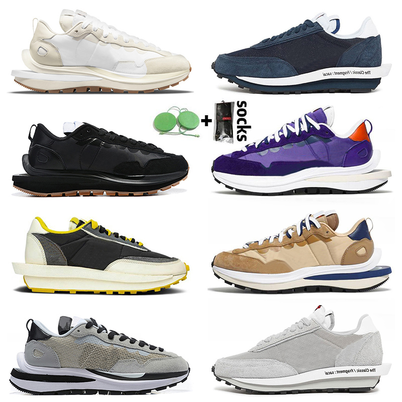 

Wholesale 2022 Mens Womens Vaporwaffle Running Shoes Waffle LDV Pegasus Sneakers Fragment Blue Void White Grey Triple Black Designers Fashion Trainers Sports, C32 white grey 36-45