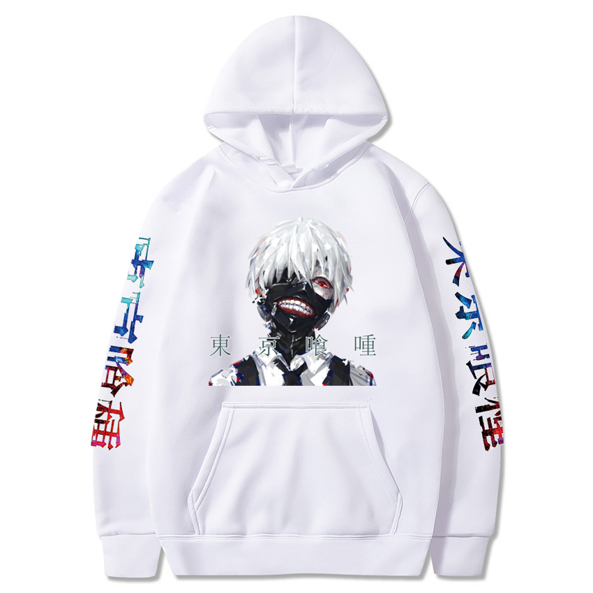 

Tokyo Ghoul Men Women Hoodie Harajuku Boys Sweatshirts Anime Hoodie Tokyo Ghoul Pullovers Top Y0319, Socks