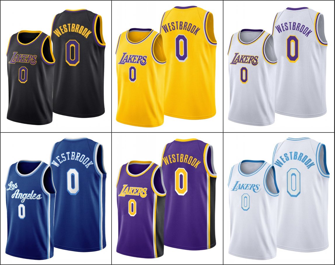 

Men Los AngelesLakersRussell Westbrook Jersey